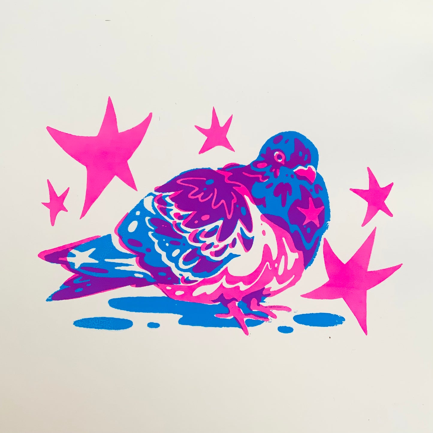 "They're Not Sky Rats" Screenprint