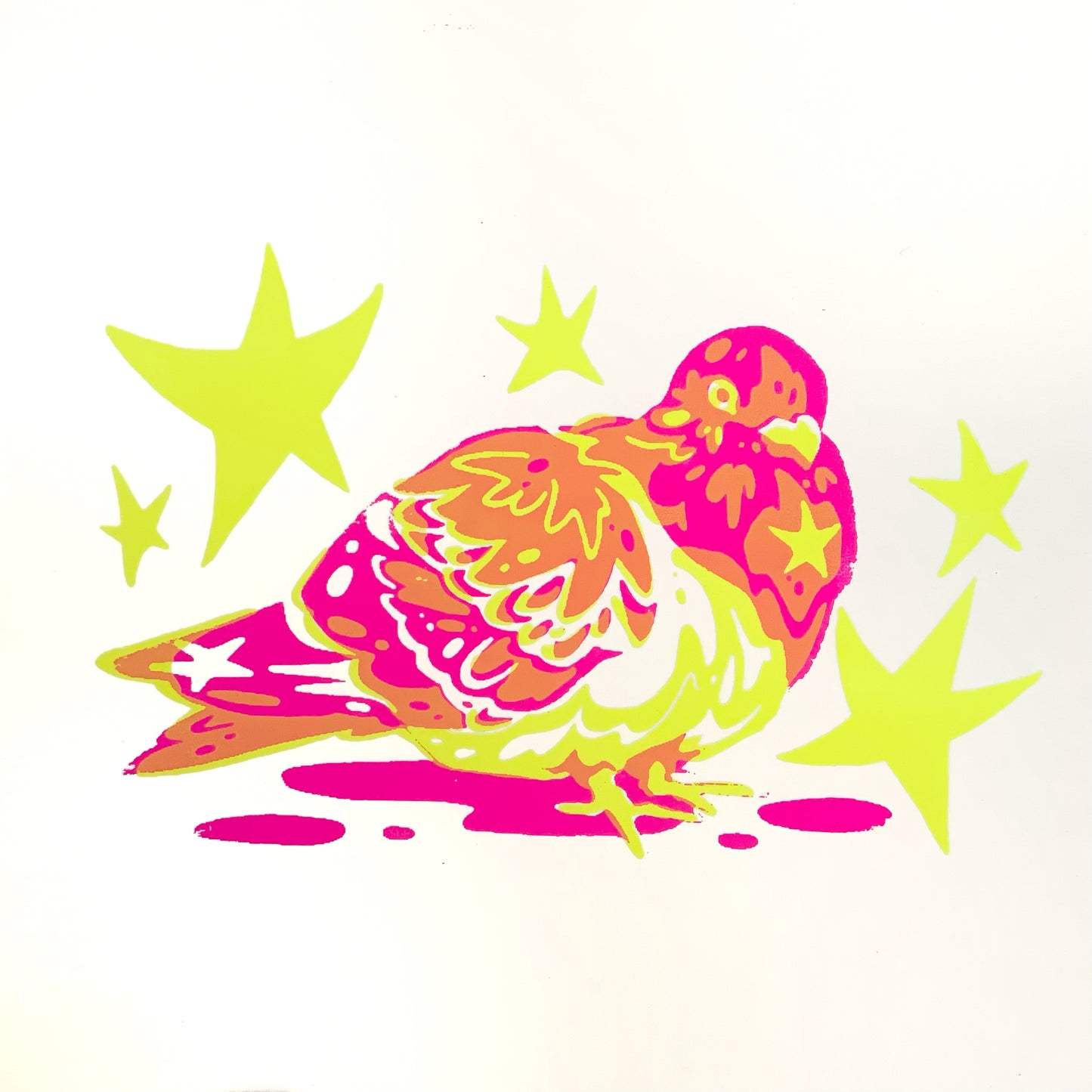 "They're Not Sky Rats" Screenprint